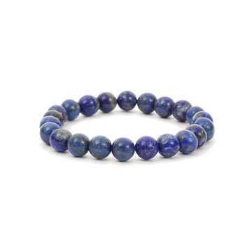 Healing Blue Lapis Lazuli bead bracelet 8mm