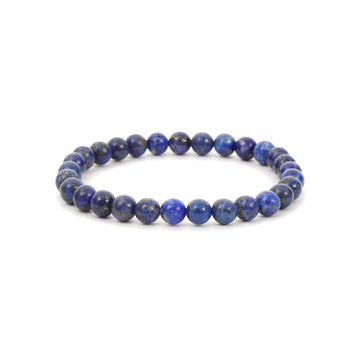 Healing Blue Lapis Lazuli bead bracelet 6mm