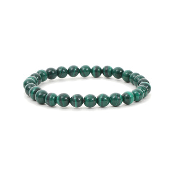 Healing Malachite bead bracelet 6mm