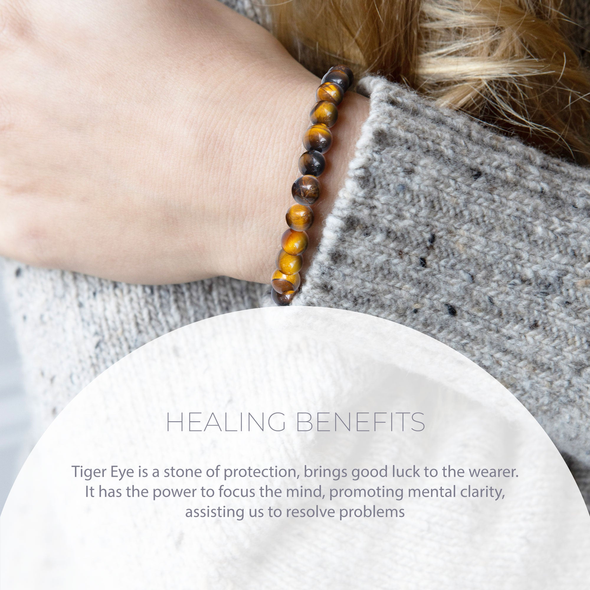 ALL TIGER EYE, YELLOW TIGER EYE 6MM