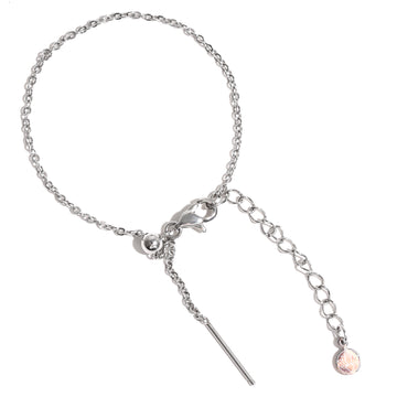 Adjustable Chain Bracelet, Stainless Steel