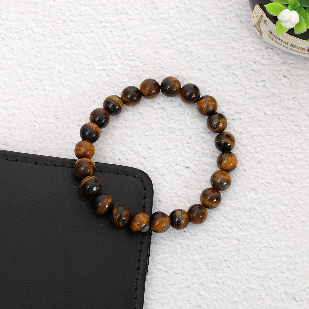 ALL TIGER EYE, Yellow Tiger Eye 8mm