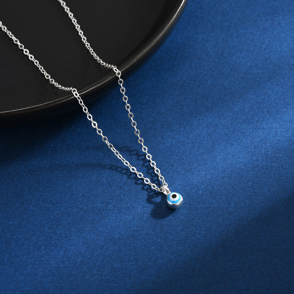 Evil eye Necklace silver