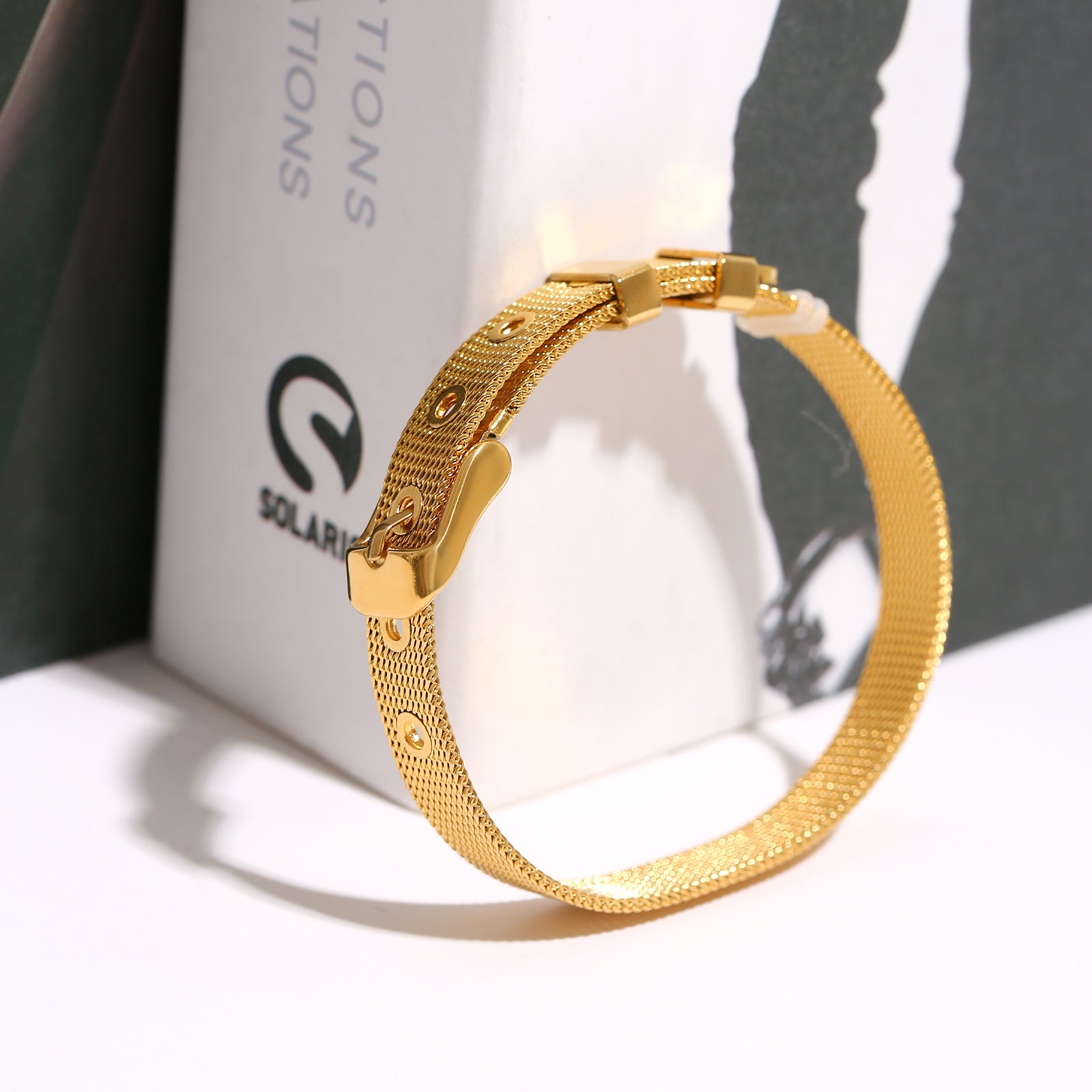 Watch bracelet, Stainless Steel 18K Gold
