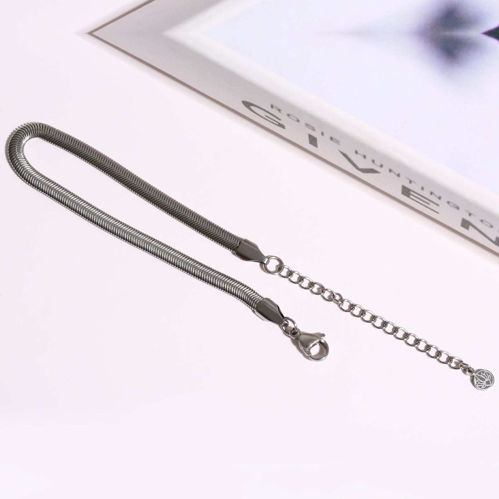 Snake Chain Bracelet, Stainless Steel