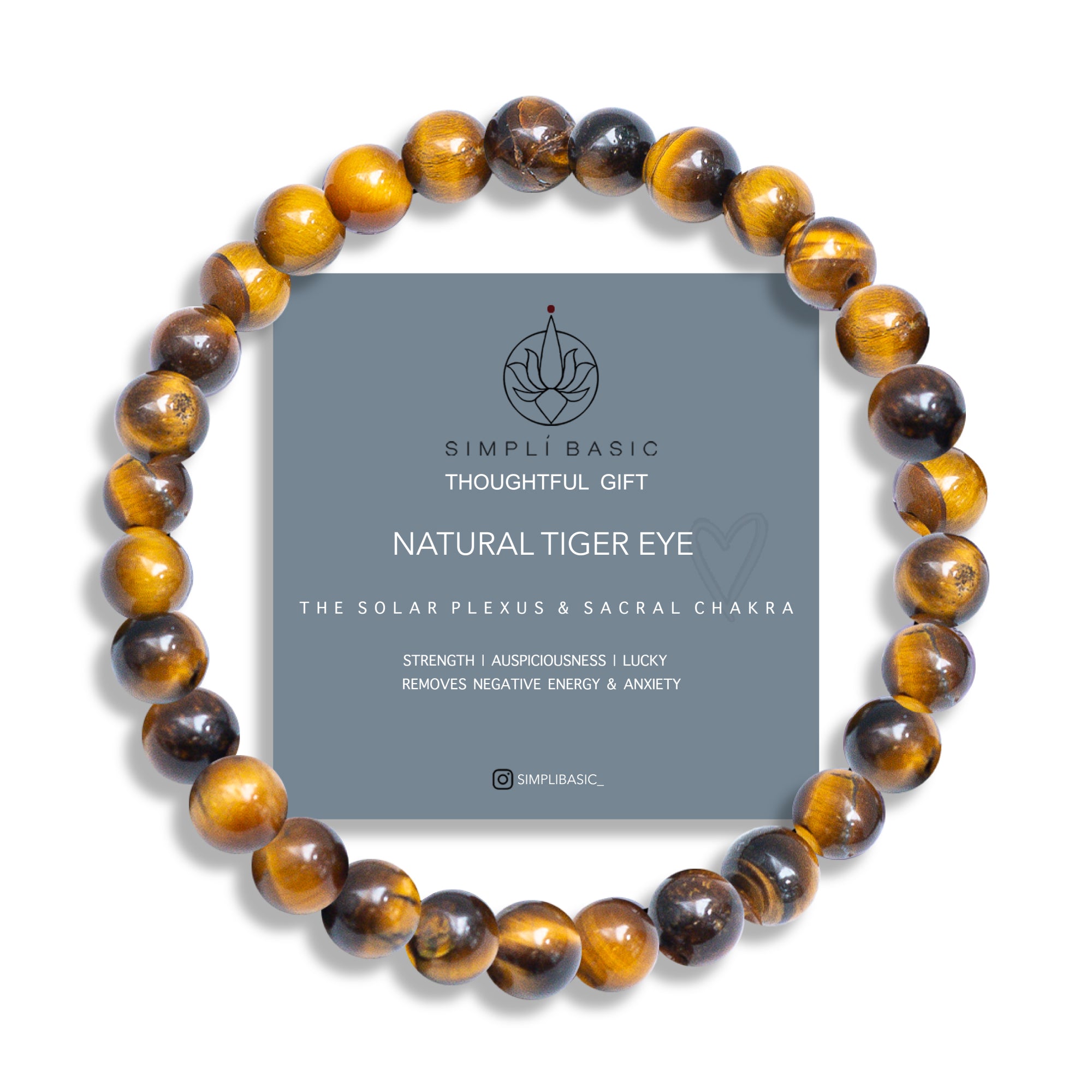 ALL TIGER EYE, YELLOW TIGER EYE 6MM