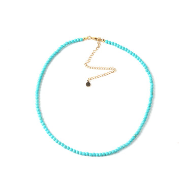 Natural Turquoise Healing Gemstone Beads  Necklace