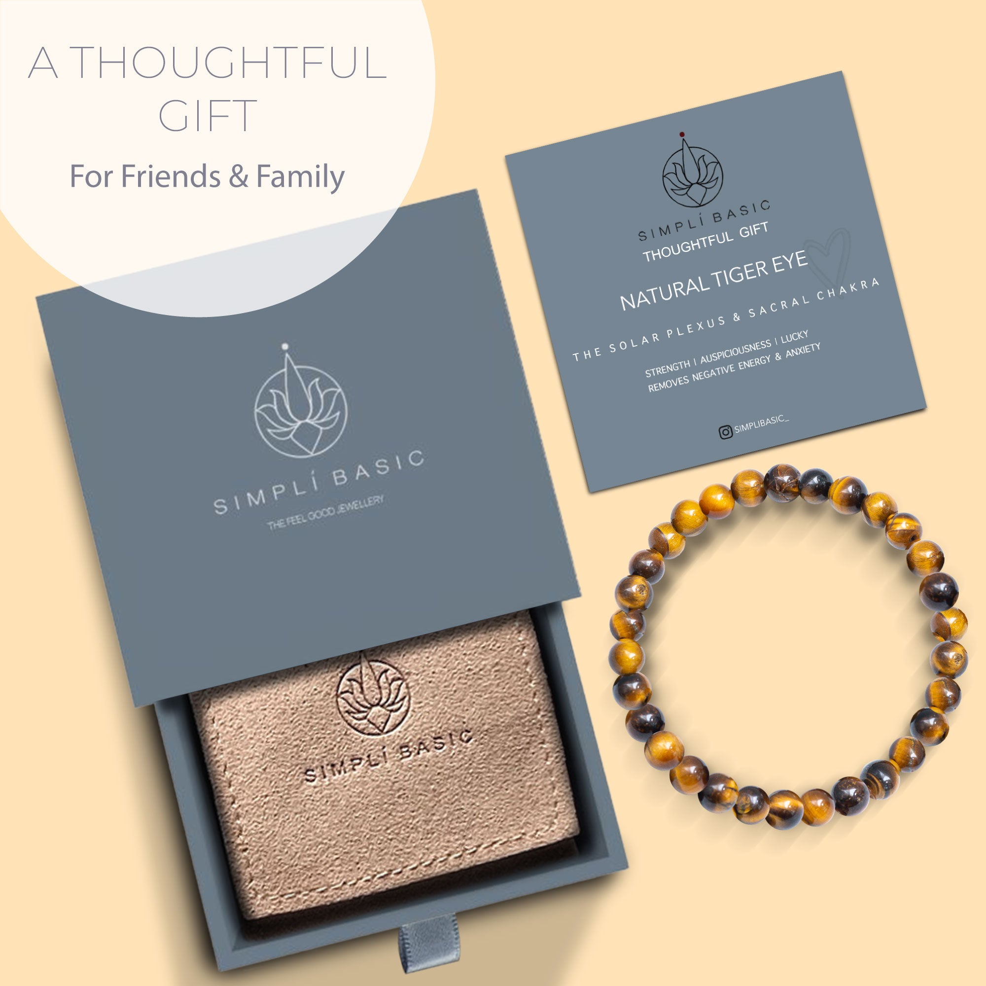 ALL TIGER EYE, YELLOW TIGER EYE 6MM