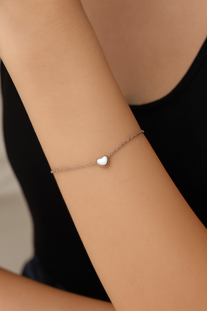 Mini Eternal Heart Bracelet
